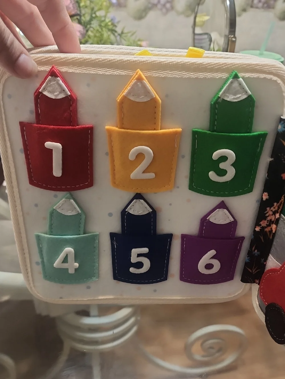 1-3 Yrs Old Toddler Busy Book, Montessori Toys, Childrens Travel ToysEducational